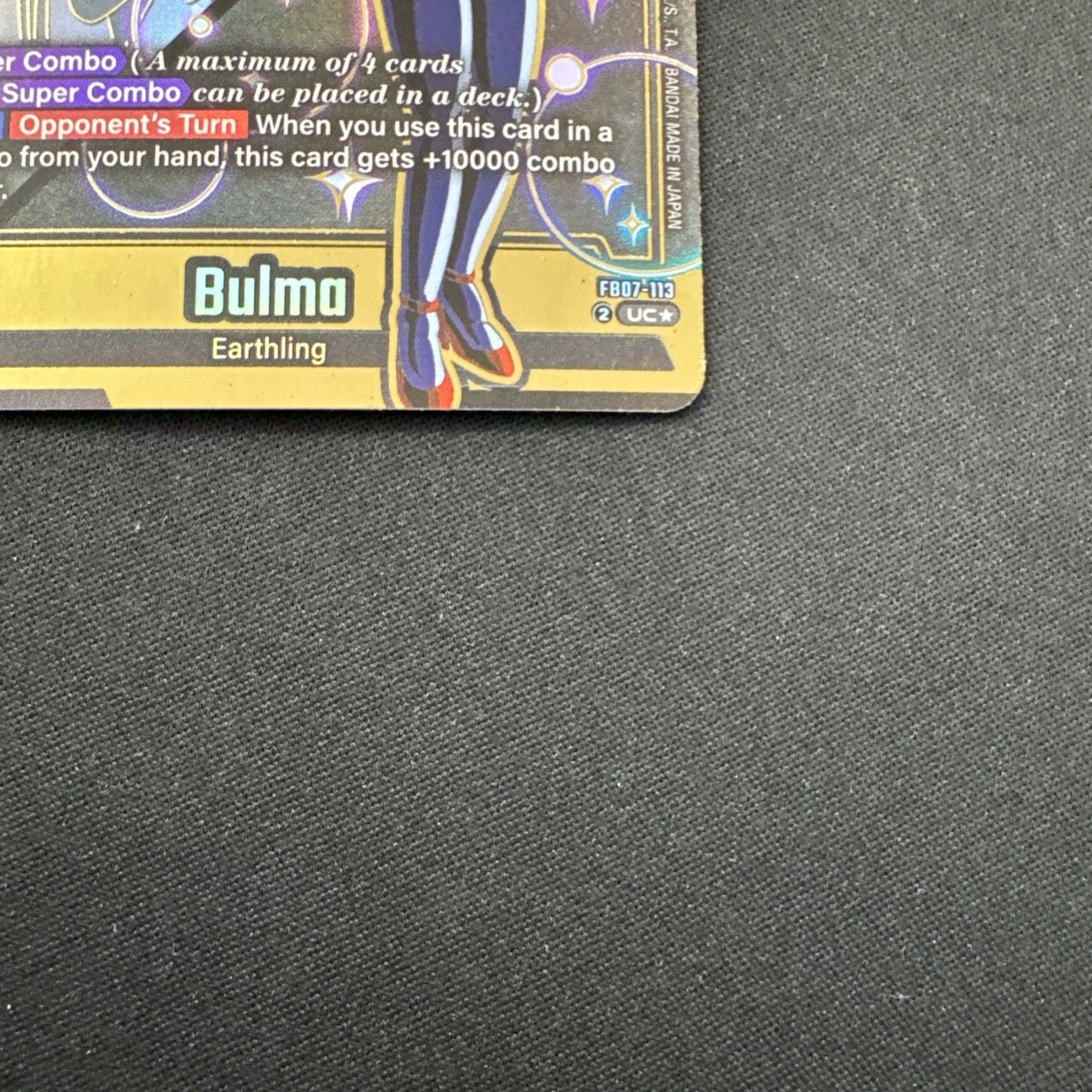 NM Bulma Bunny Alt Art FB07-113 Dragon Ball Fusion World Chase