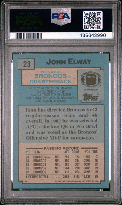 1988 Topps - John Elway #23