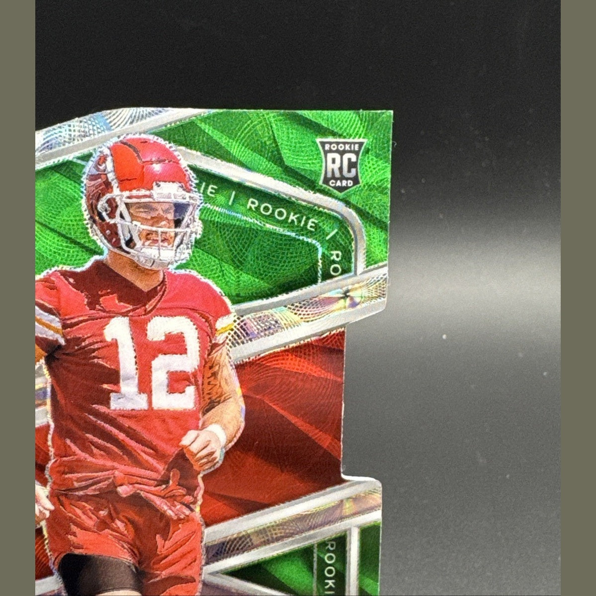 2024 Panini Spectra Jared Wiley Rookie Universal Die Cut 30/30 (RC) Chiefs #176