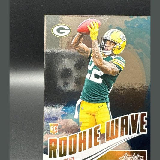2025 Panini Absolute - Rookie Wave Matthew Golden #RW-MGN RC Green Bay Packers