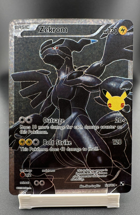 Pokemon 2011 Zekrom Full Art 114/114