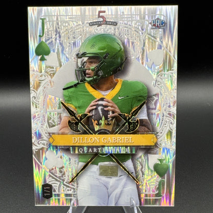 Wild Card 5 Card Draw Dillon Gabriel 1/1 PRC #SDJA-DGN