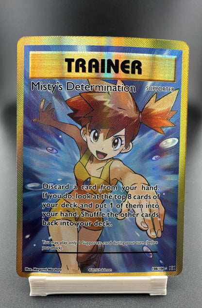 Misty's Determination (Full Art) 108/108 Evolutions Holo