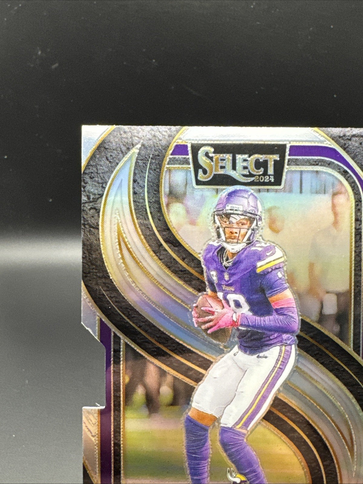 2024 Panini Select Premier Level Die-Cut Silver Justin Jefferson Vikings #174