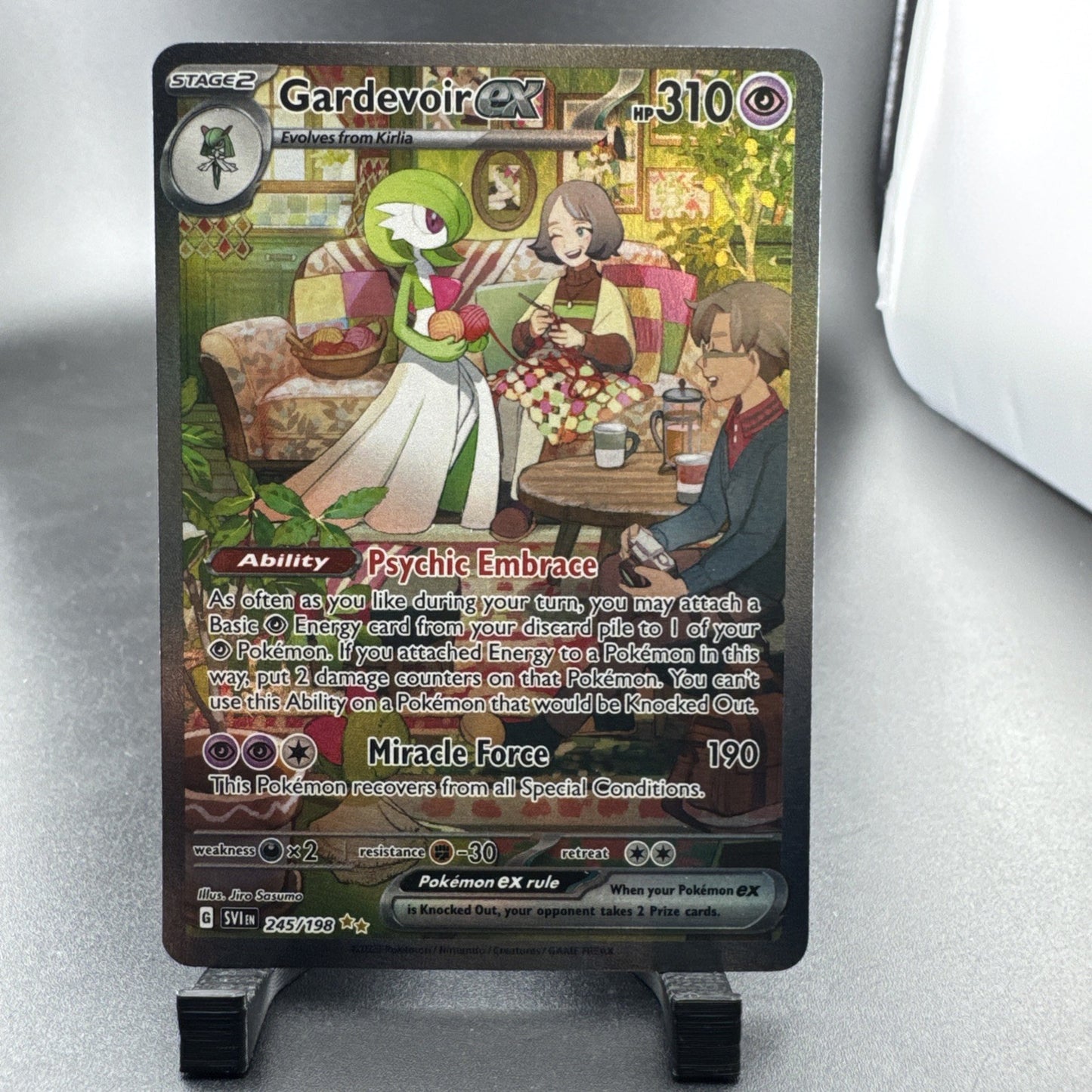 Pokemon SV Scarlet & Violet Gardevoir EX 245/198 Sir MINT