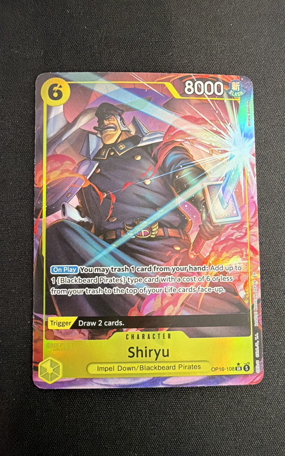 Shiryu (Full Art) OP16-108 The Time of Battle Foil