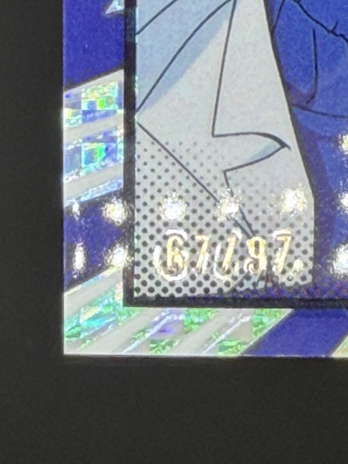 2025 Topps Finest Marvel Previously On X-Men BEAST X-Fractor /97