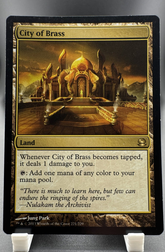 Magic City of Brass Modern Masters Regular 221/229