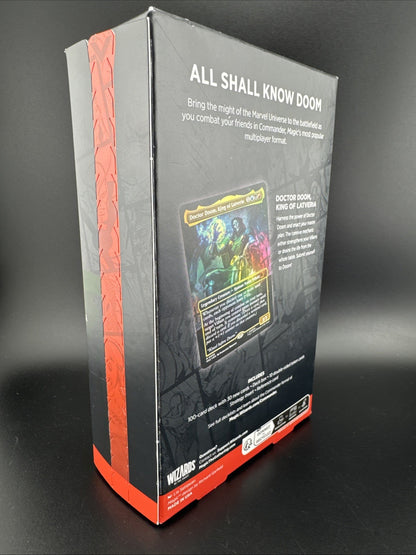 Doom Prevails Commander Deck, Magic the Gathering: Marvel Super heroes