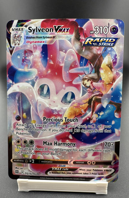 Sylveon VMAX TG15/TG30 Swsh09: Brilliant Stars Trainer Gallery Holo