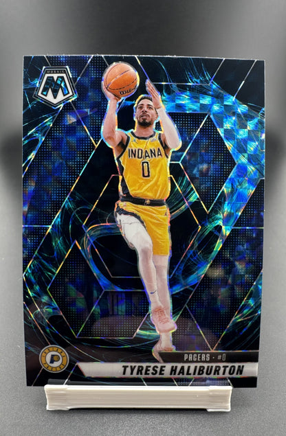 2024-25 Panini Mosaic - Tyrese Haliburton #85 Genesis Mosaic Prizm