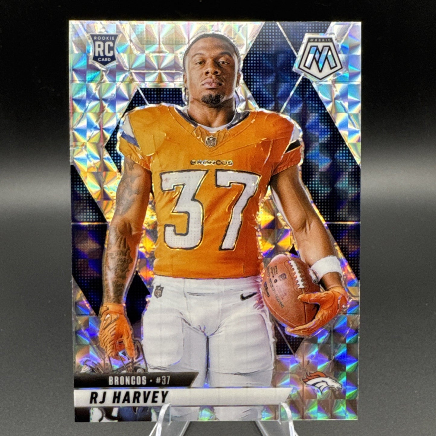 Mosaic 2025 RJ Harvey Variation RC Silver Prizm Mosaic #284