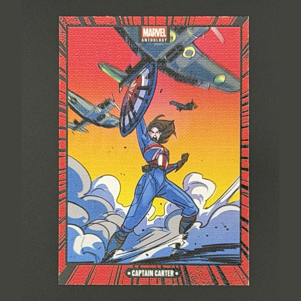 Captain Carter Canvas 2025 Panini Marvel Anthology C12 | Avengers America