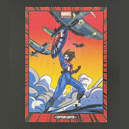 Captain Carter Canvas 2025 Panini Marvel Anthology C12 | Avengers America
