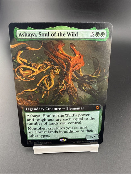 Ashaya, Soul of the Wild (ZNR Extended Art Foil)