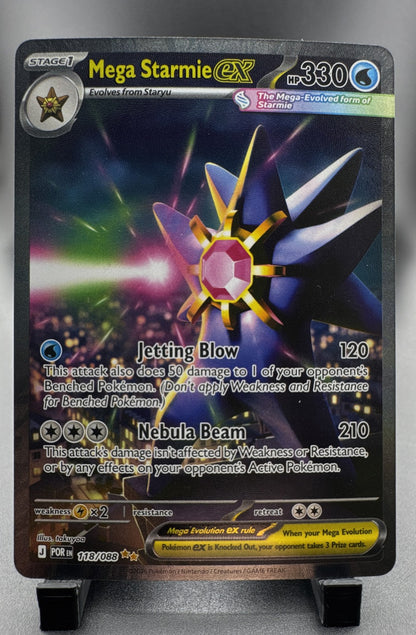 Mega Starmie ex 118/088 Me03: Perfect Order Holo