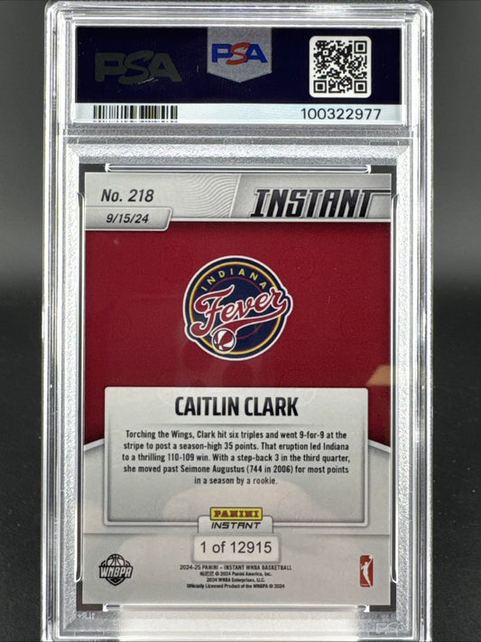 2024-25 Panini Instant WNBA - Caitlin Clark #218 /12915 (RC)