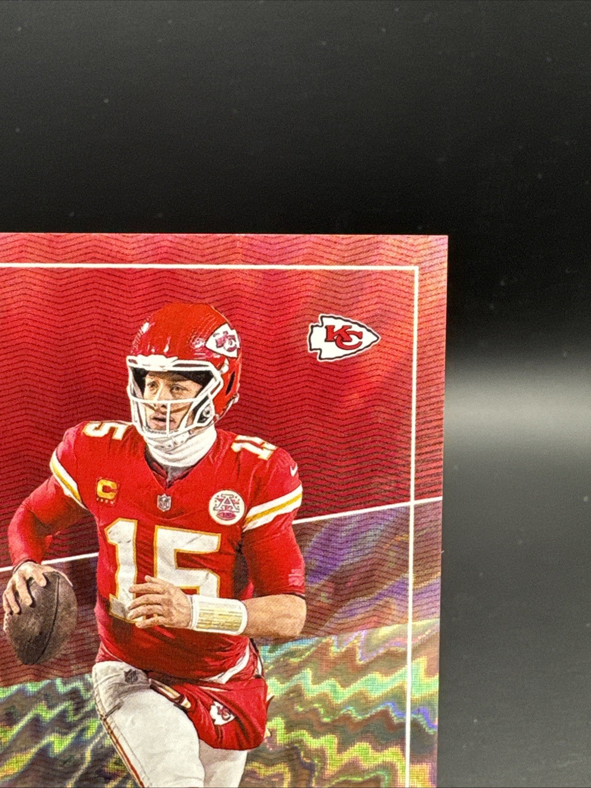 2025 The National Silver Pack Lightning Spokes #18 Patrick Mahomes 24/25 Chiefs