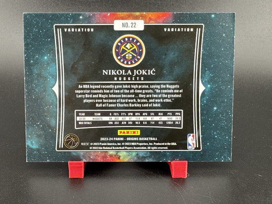 Nikola Jokic 2023-24 Panini Origins Variation #22 Denver Nuggets