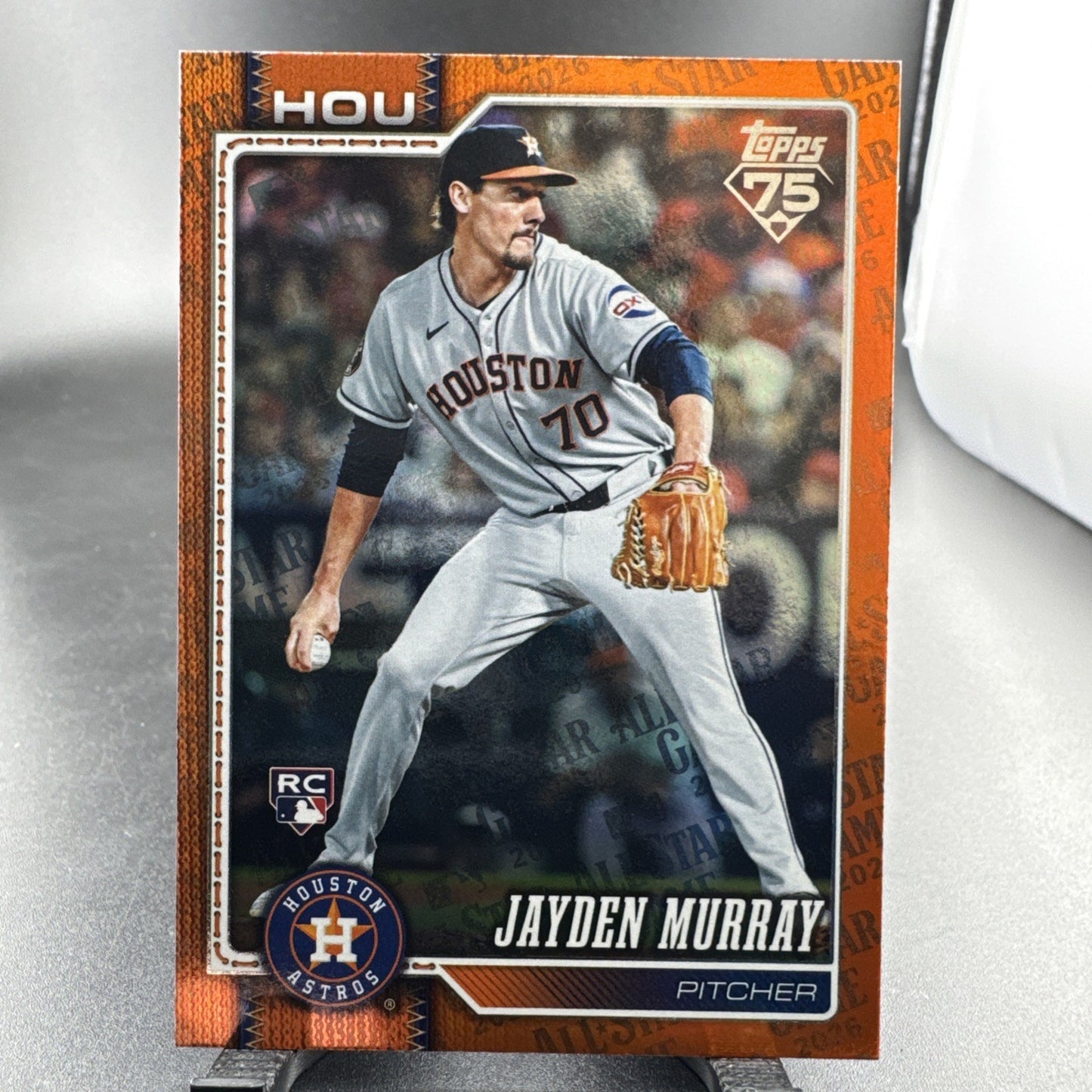 2026 Topps Series 2 - Jayden Murray  #664 (RC) - Orange Speckle 6/25 🔥
