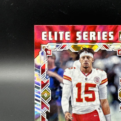 Panini 2025 Donruss Elite Patrick Mahomes II Elite Series Chiefs #TES-PMA
