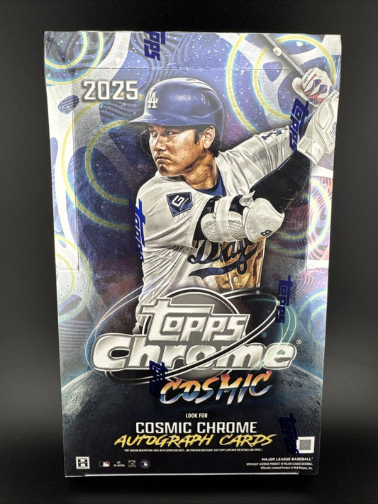 2025 Topps Chrome Cosmic Baseball Hobby Box Factory Sealed