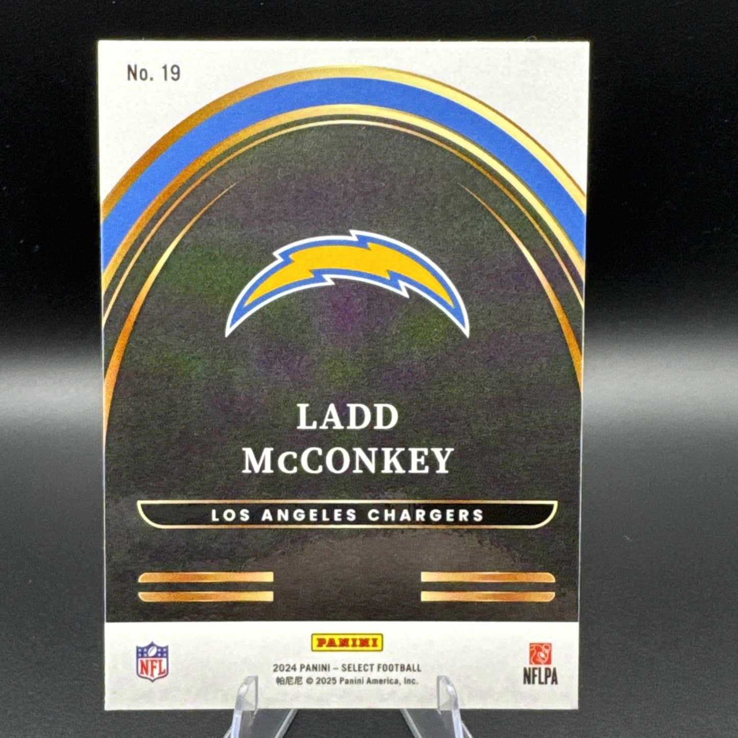 2024 Panini Select - Select Future Ladd McConkey #19 (RC)