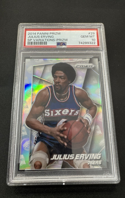 2014-15 Panini Prizm - Short Prints Julius Erving #29 Silver Prizm