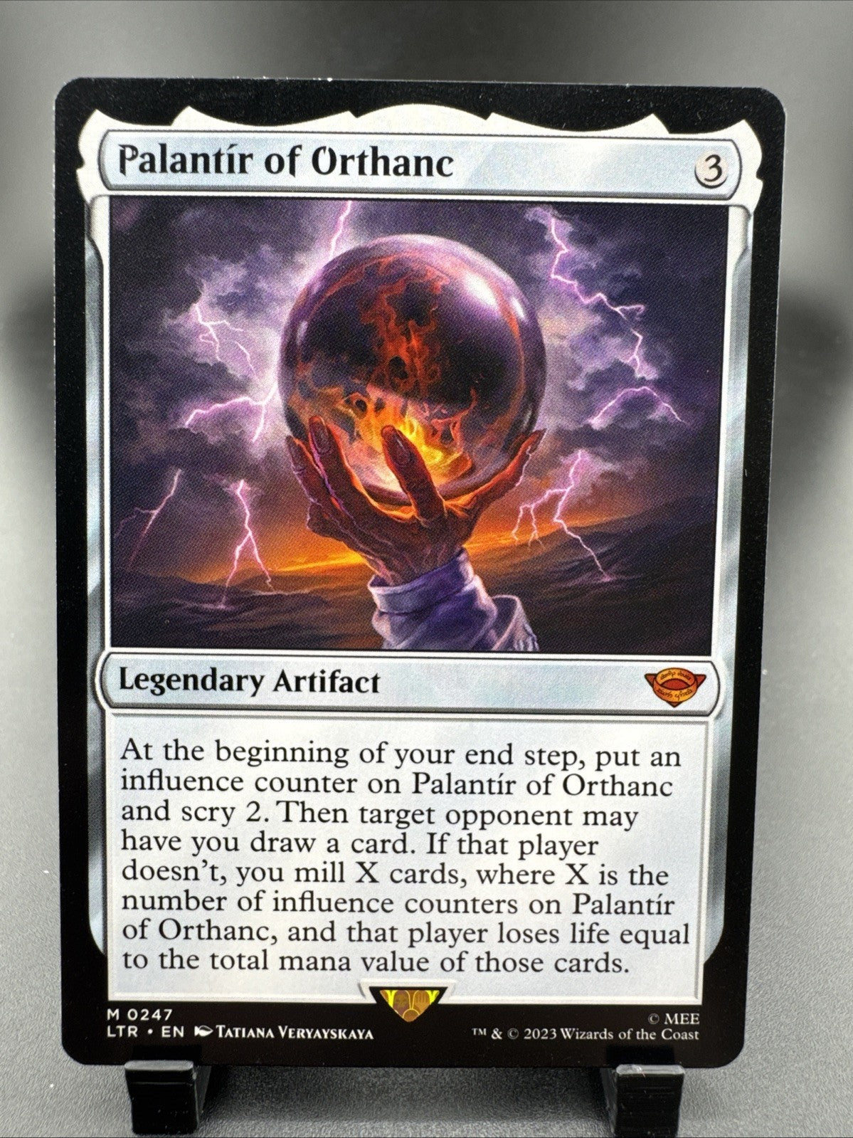 Palantir of Orthanc Universes Beyond: the Lord of the Rings: Tales of...