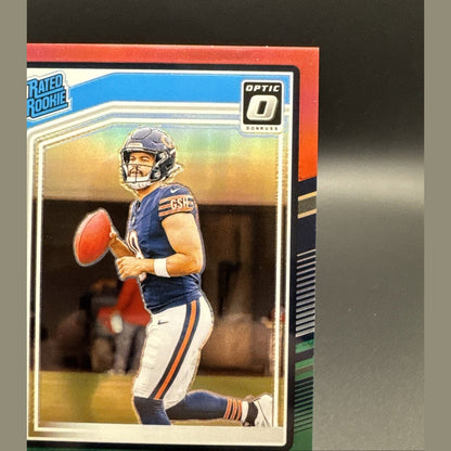 2024 Panini Donruss Caleb Williams Optic Preview Red Green RC Rated Rookie #327