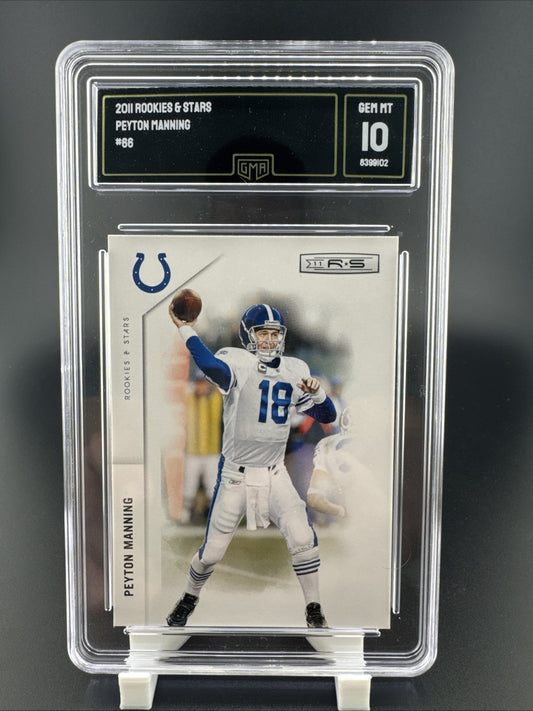 2011 Panini Rookies & Stars Peyton Manning #66 GMA GM 10