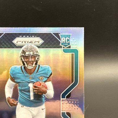 2021 Panini Prizm Prizms Silver #344 Travis Etienne Jr.