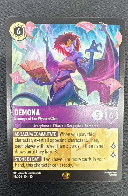 Demona - Scourge of the Wyvern Clan 55/204 Whispers in the Well Regular