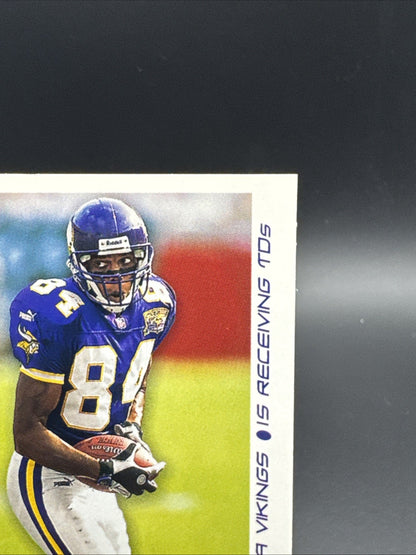 2001 Fleer Ultra Randy Moss Quick Strike Insert 8 QS Minnesota Vikings