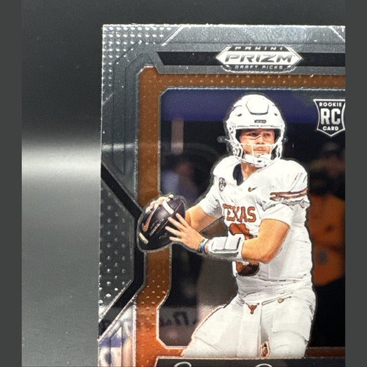 2025 Prizm Draft Picks "Student Orientation" Quinn Ewers Rc NM Miami Dolphins #6