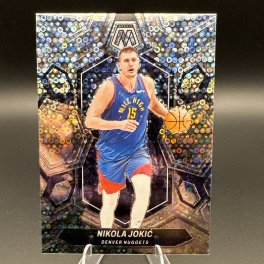 Nikola Jokic 2023-24 Panini Mosaic Disco Prizm Denver Nuggets #47