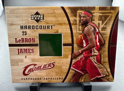2006-07 Upper Deck Hardcourt #GF-14 LeBron James Game Floor