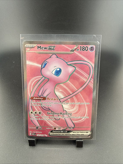 MEW EX 2023 POKEMON SCARLET & VIOLET 151 ULTRA RARE FA 193/165 Q5700