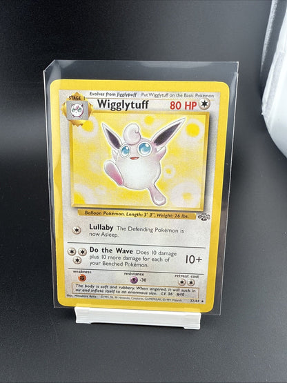 Wigglytuff 32/64 Pokémon Jungle 1st Edition 1999 | Rare | LP Excellent Cond