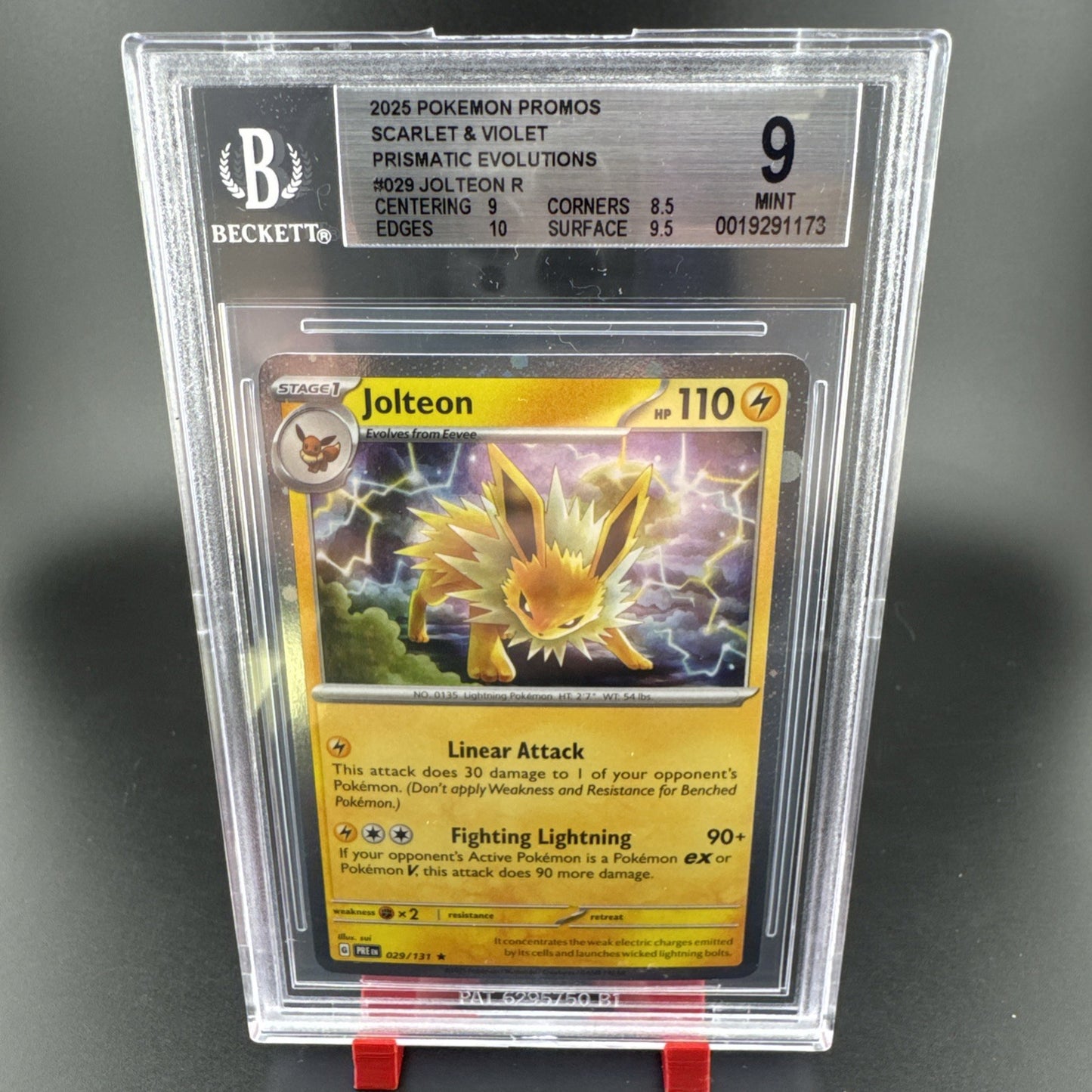 Jolteon Pokémon TCG Prismatic Evolutions 029/131
