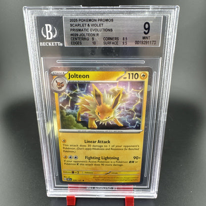Jolteon Pokémon TCG Prismatic Evolutions 029/131