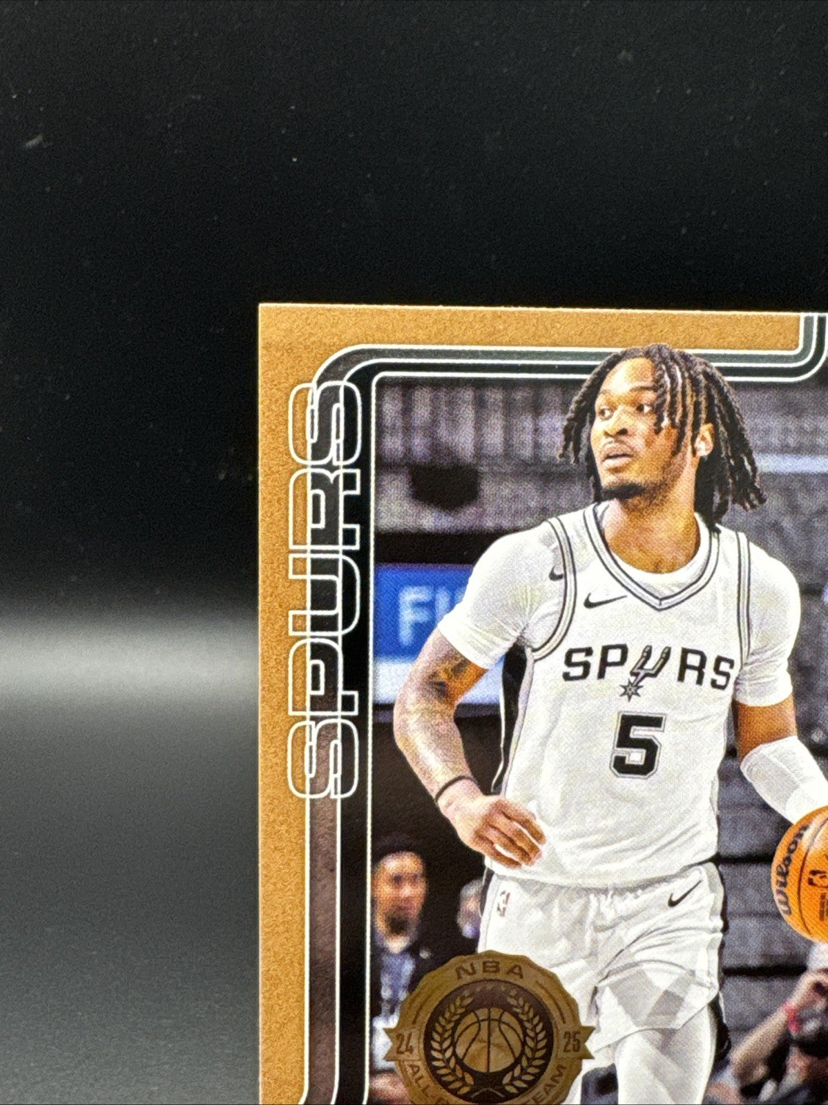 2025-26 Topps Stephon Castle #197 All Rookie Team San Antonio Spurs 353/2025