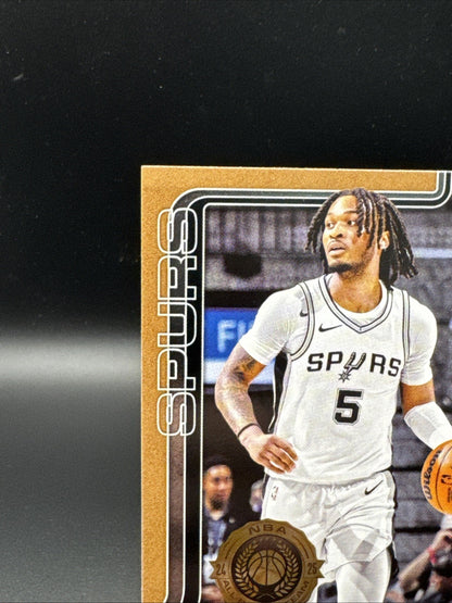 2025-26 Topps Stephon Castle #197 All Rookie Team San Antonio Spurs 353/2025