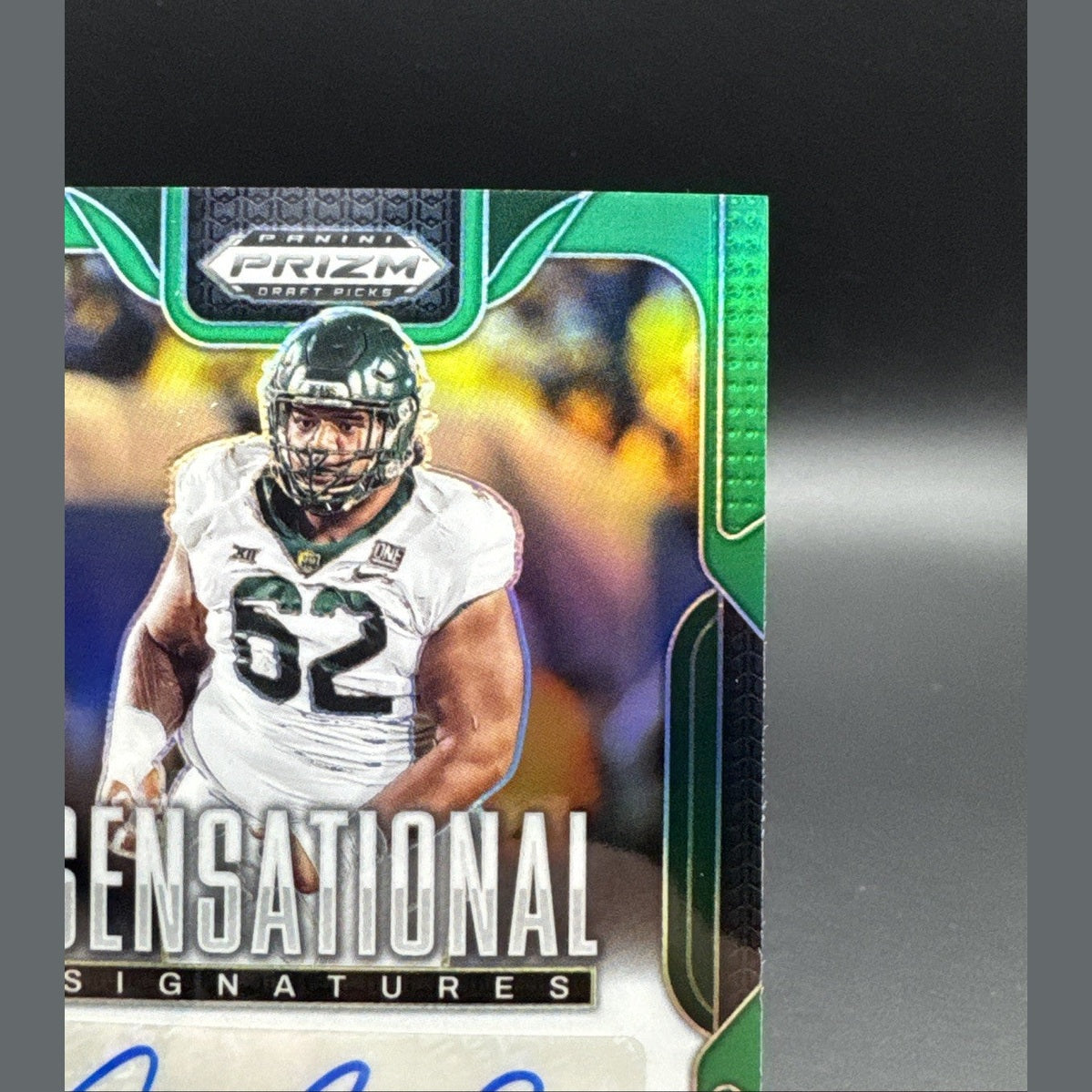 Siaki Ika -2025 Panini Prizm Draft Picks Sensational Signatures Green SS-SKI