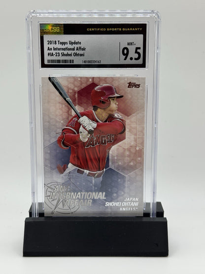 2018 Topps Chrome Int’l Affair #IA-SO Shohei Ohtani Rookie CSG 9.5