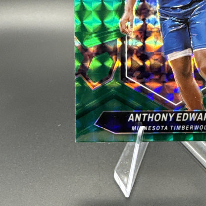 Anthony Edwards 2023 Panini Mosaic #33 Green Mosaic Prizm Minnesota Timberwolves