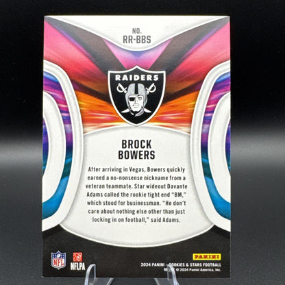2024 Panini Rookies & Stars Football Brock Bowers #RR-BBS Rookie Rush
