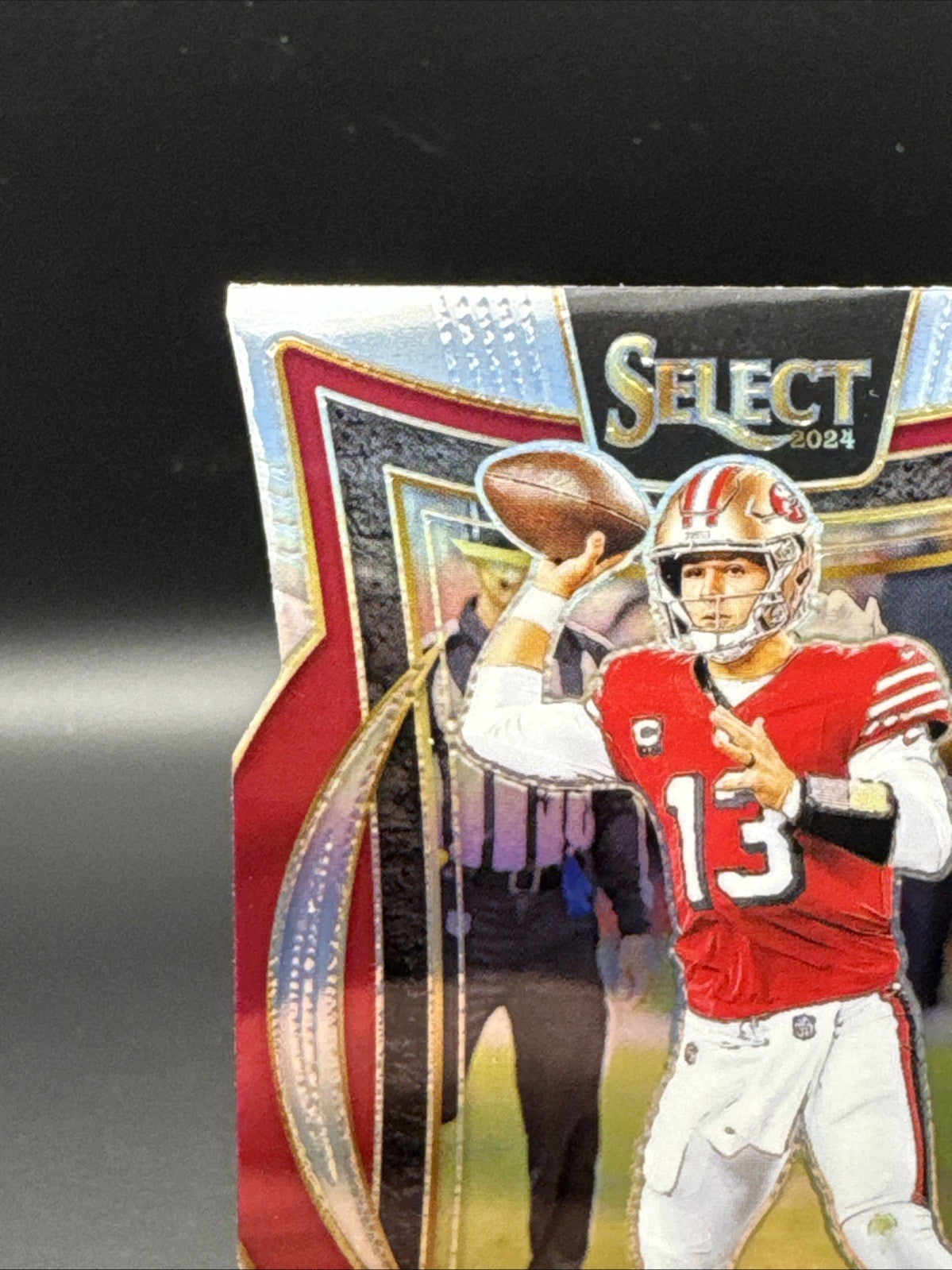 2024 Brock Purdy Select Silver Die Cut Concourse NFL Card San Francisco #37