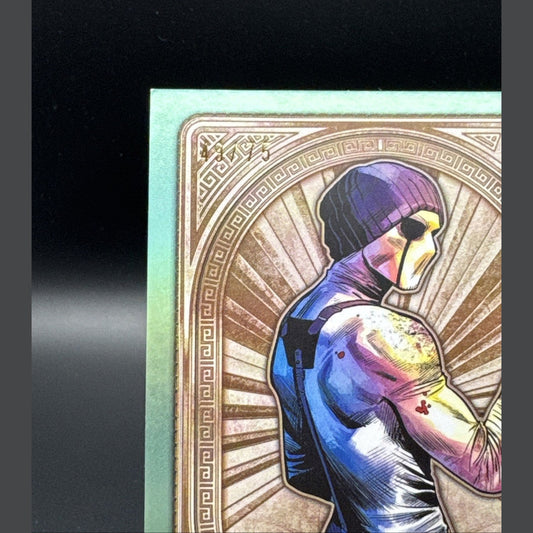 2025 Topps Marvel Minted #47 Muse Bronze Card Teal Foil /75