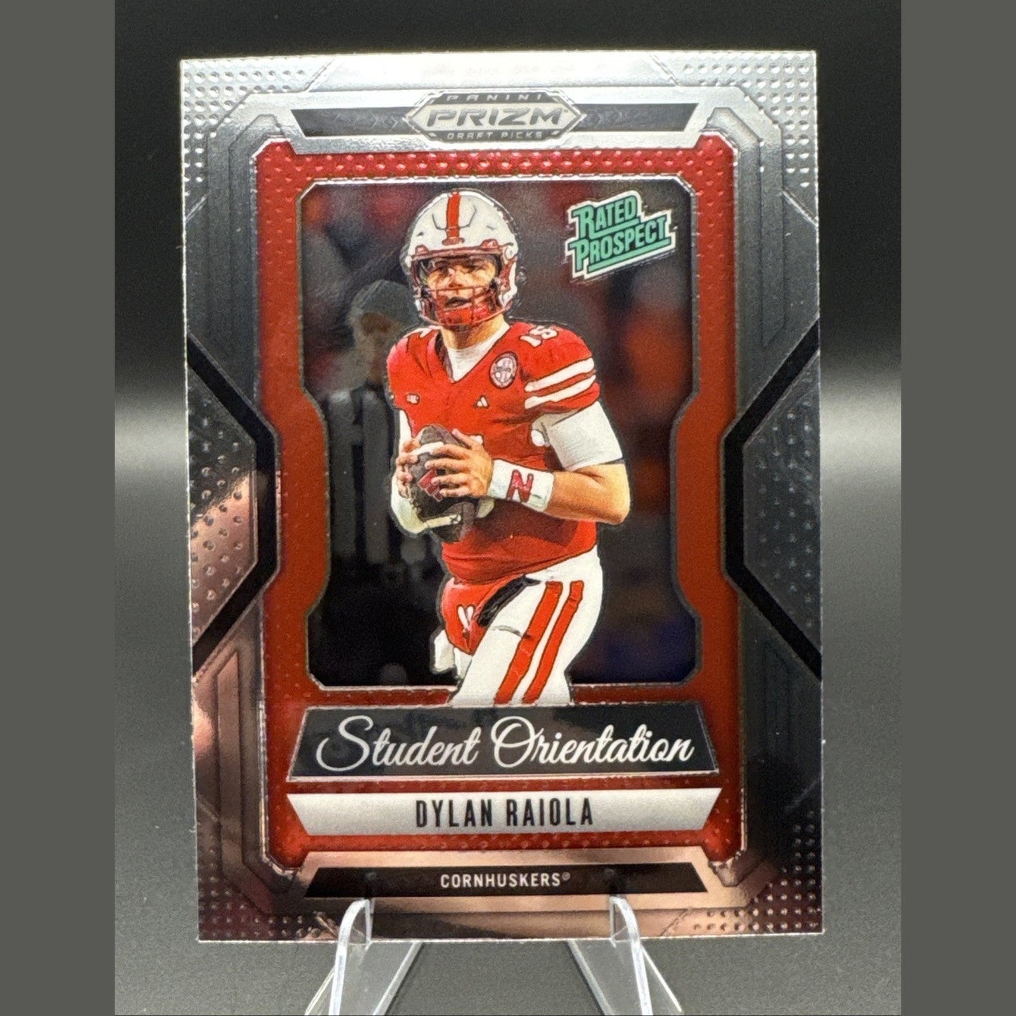 Dylan Raiola, Prizm Draft Picks, No.3 Student Orientation Silver Rated Prospect